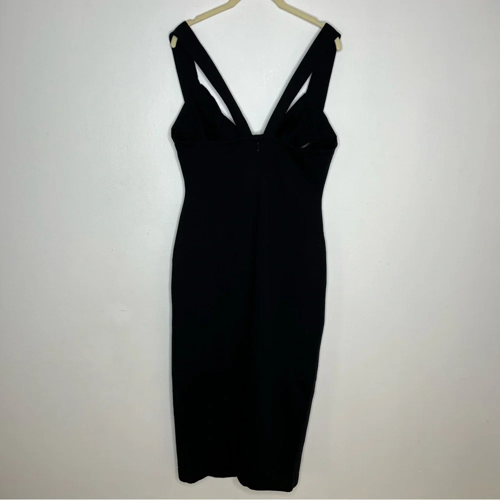 NWT Making the Cut Winning Look Andrea Solid Black Sleeveless Dress Size XL - Picture 5 of 14